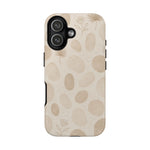 Neutral Pebble Pattern Tough iPhone Case  Shamo's iPhone 17 / Glossy