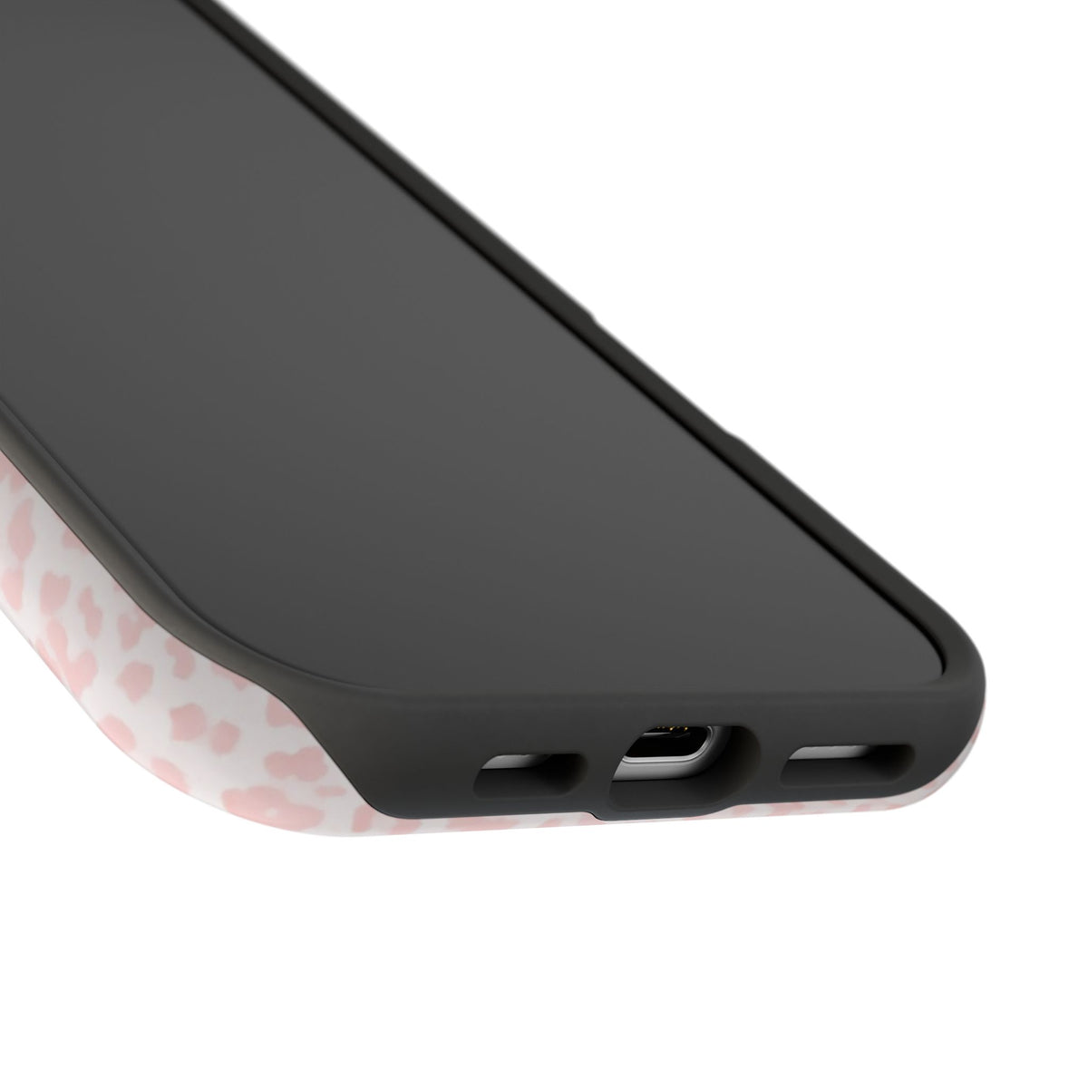 Pink Leopard Impact-Resistant iPhone Case | MagSafe