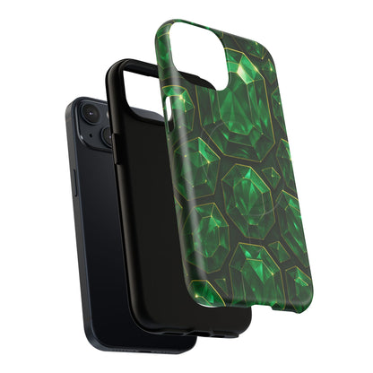 Luxury Series Emerald Gem iPhone Case with MagSafe