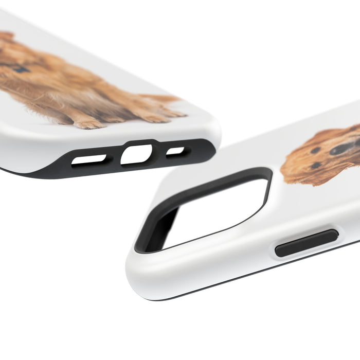 MagSafe Tough Cases with Golden Retriever dog print