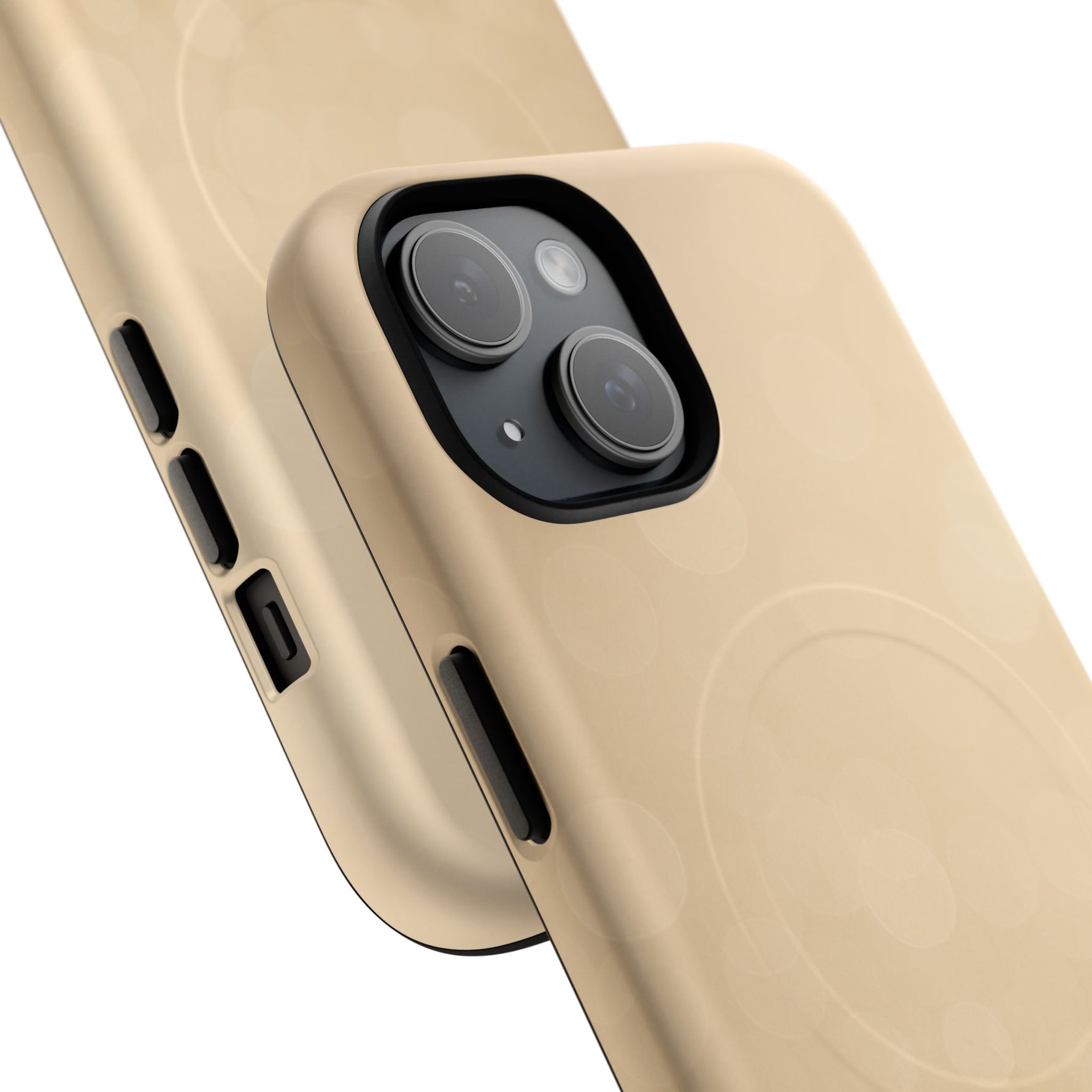 Gold Glitter Holiday iPhone Case — MagSafe-Compatible Design - Shamo's