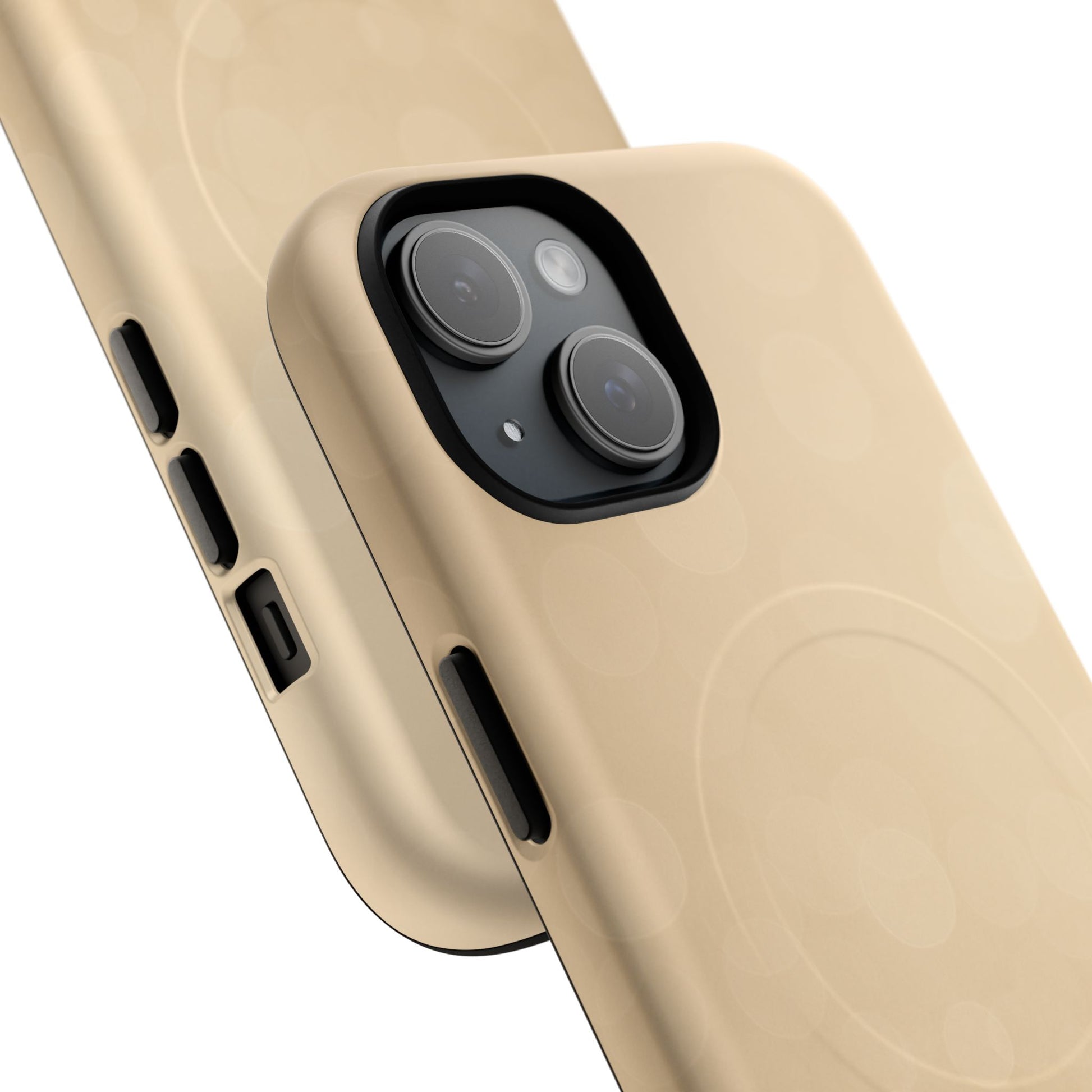 Gold Glitter Holiday iPhone Case — MagSafe-Compatible Design - Shamo's