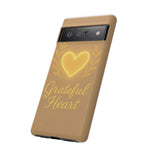 Grateful Heart iPhone Case — Warm Neon Heart  Shamo's