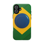 Brazil Flag iPhone Case | MagSafe - Shamo's