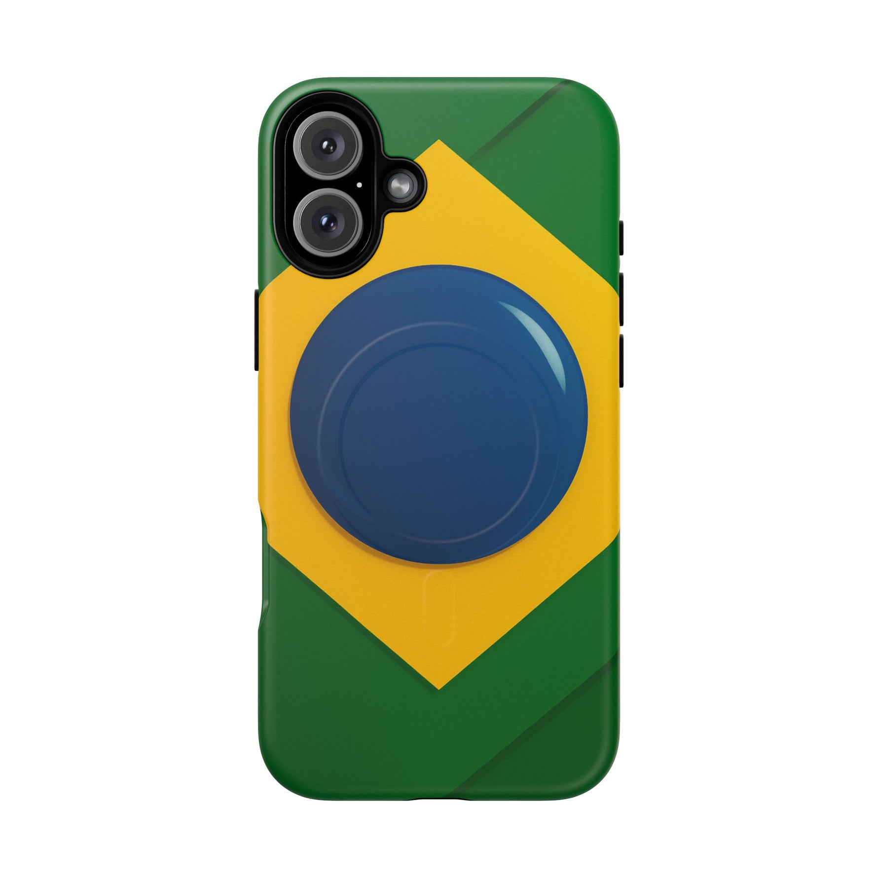 Brazil Flag iPhone Case | MagSafe - Shamo's