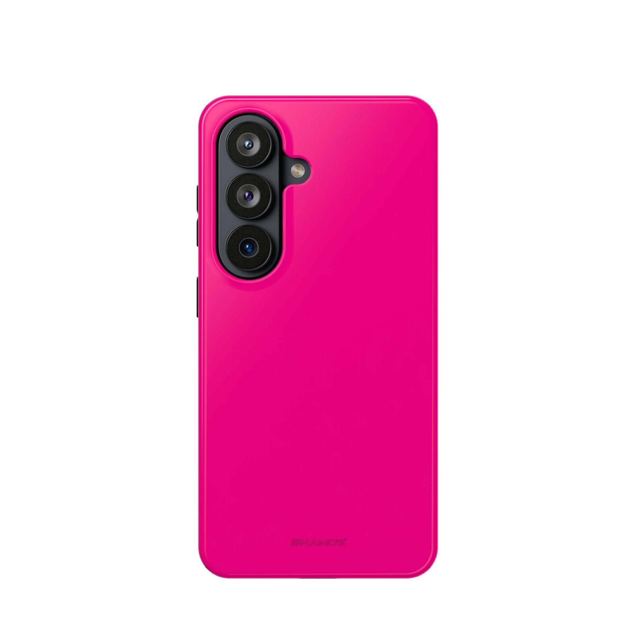 Plain hot pink phone case