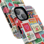 Vintage Romantic Love Stamp iPhone Case | Tough Protection + MagSafe  Shamo's