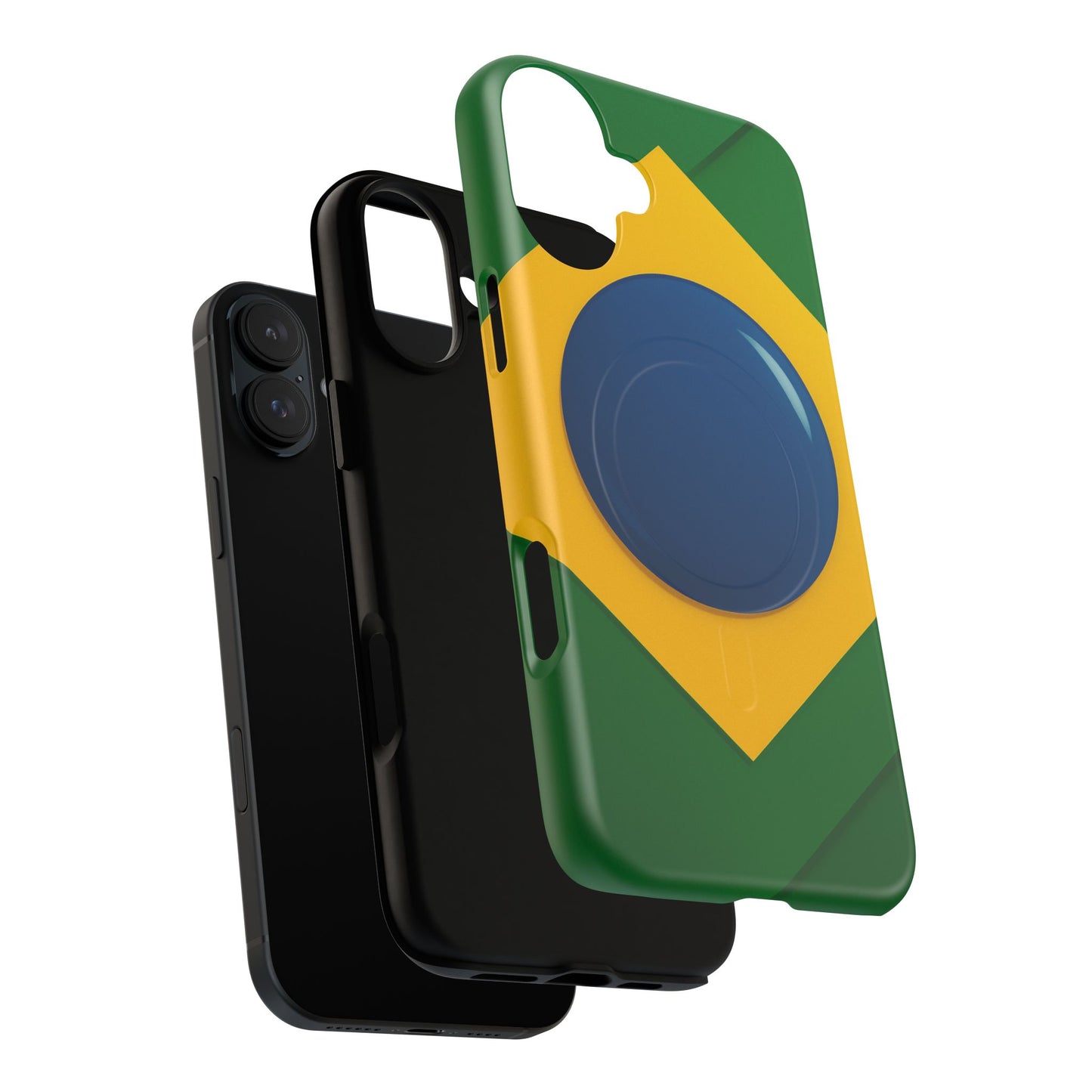 Brazil Flag iPhone Case | MagSafe