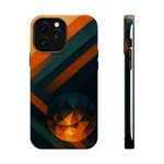 “Geometry of Becoming” Abstract iPhone MagSafe Case — Magnetic Impact-Resistant  Shamo's iPhone 13 Pro Max / Glossy