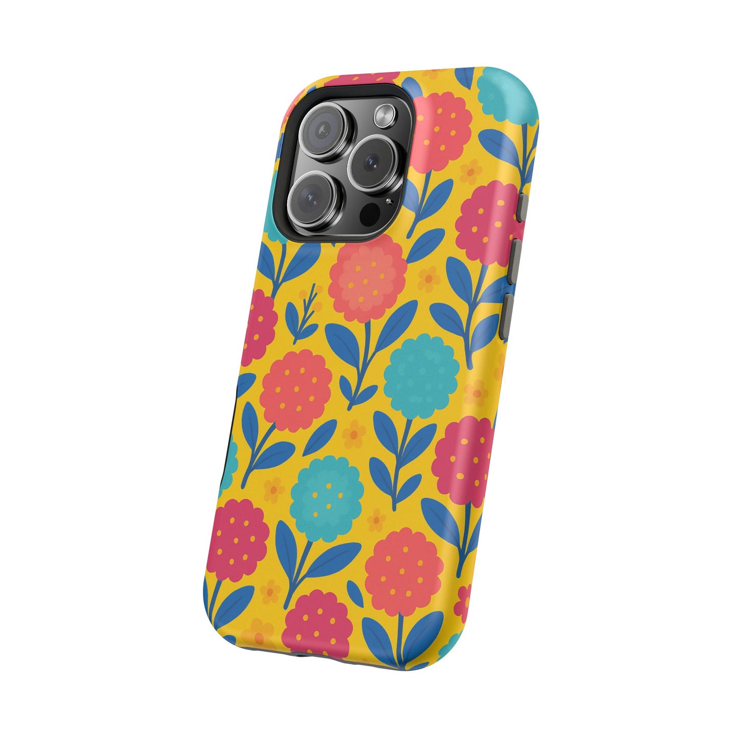 Vibrant Floral MagSafe Phone Case