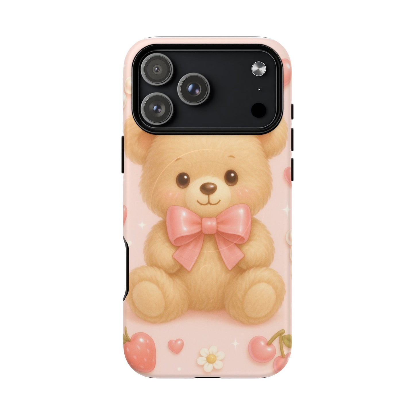 Ribbon Teddy Bear Love iPhone Case with MagSafe