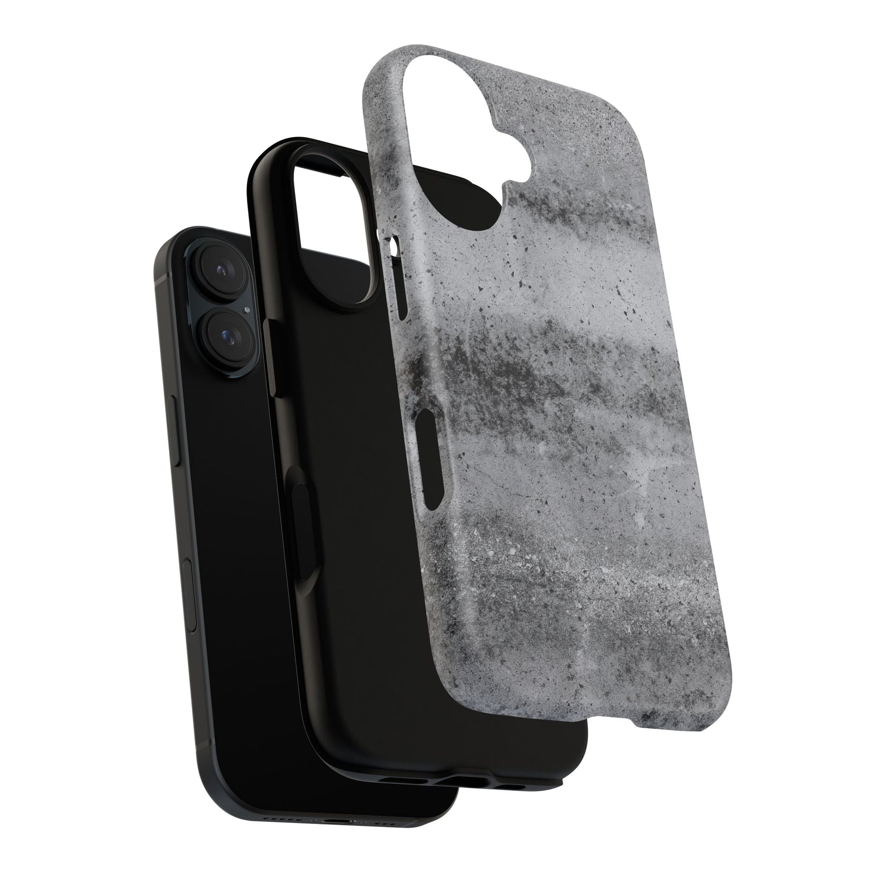 Magnetic iPhone Case - Concrete Pattern with Magsafe Compatibility  Shamo's
