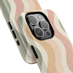Wavy Lines iPhone Case - MagSafe - Shamo's