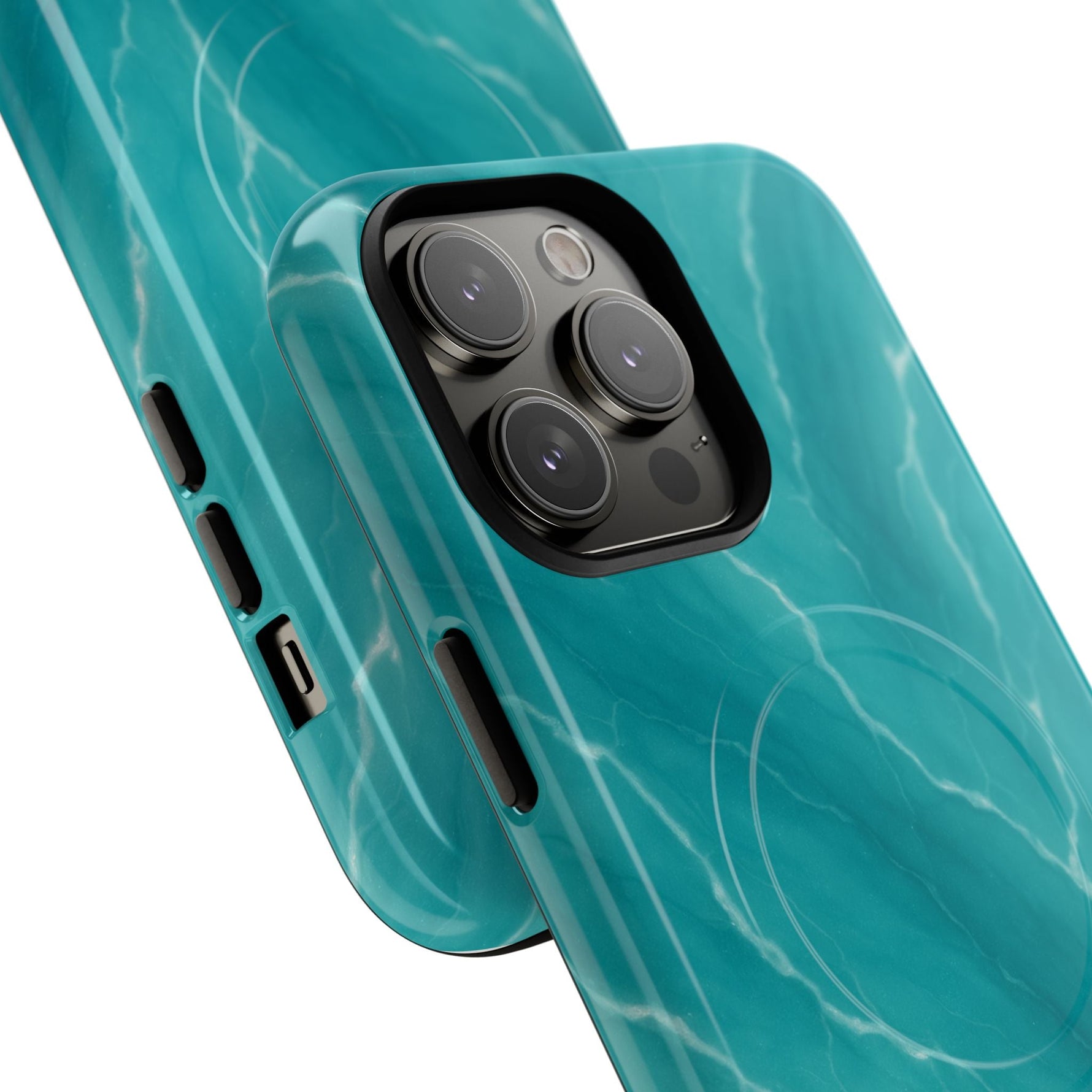 Ocean Aura Marble iPhone Case — MagSafe Compatible  Shamo's