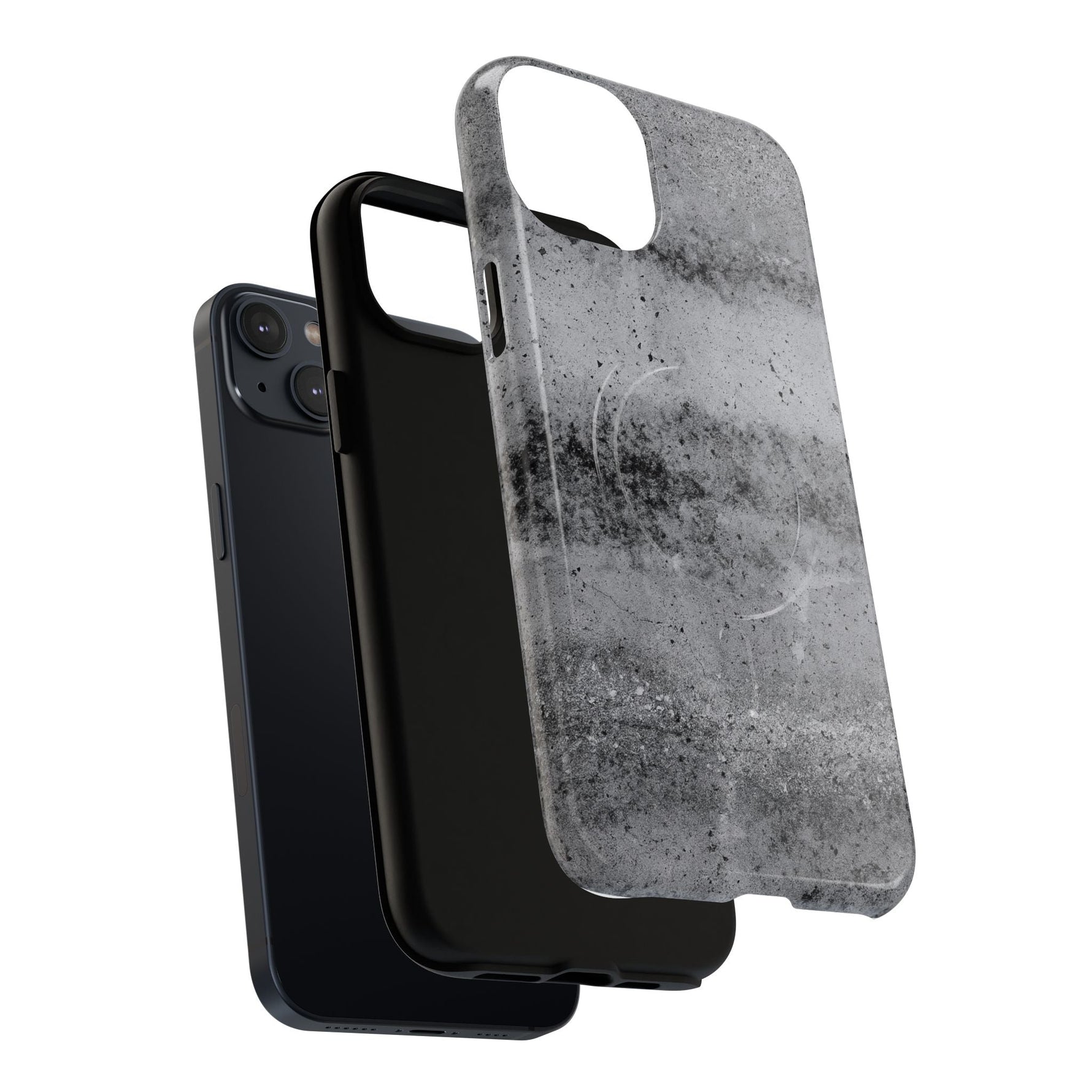 Magnetic iPhone Case - Concrete Pattern with Magsafe Compatibility  Shamo's