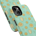Cookie & Coffee Pattern Tough iPhone Case — Impact-Resistant  Shamo's