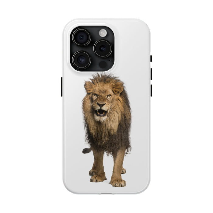 Tough Phone Cases with Lion roaring