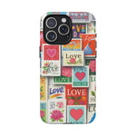Vintage Romantic Love Stamp iPhone Case | Tough Protection + MagSafe  Shamo's iPhone 15 Pro Max / Matte