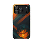 “Geometry of Becoming” Abstract iPhone MagSafe Case — Magnetic Impact-Resistant  Shamo's iPhone 17 Pro / Matte