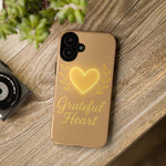 Grateful Heart iPhone Case — Warm Neon Heart  Shamo's