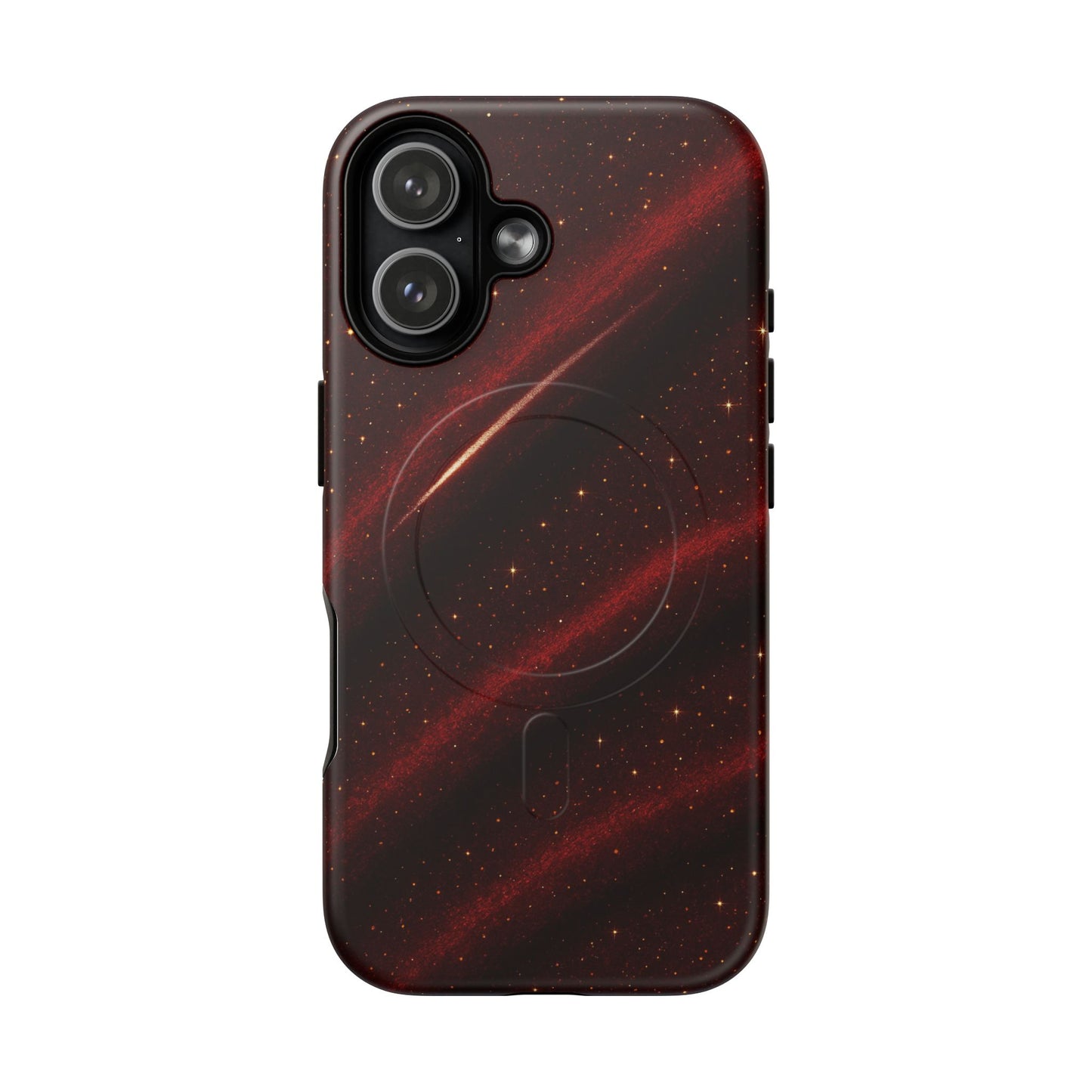 Red Nebula iPhone Case with MagSafe - Shamo's