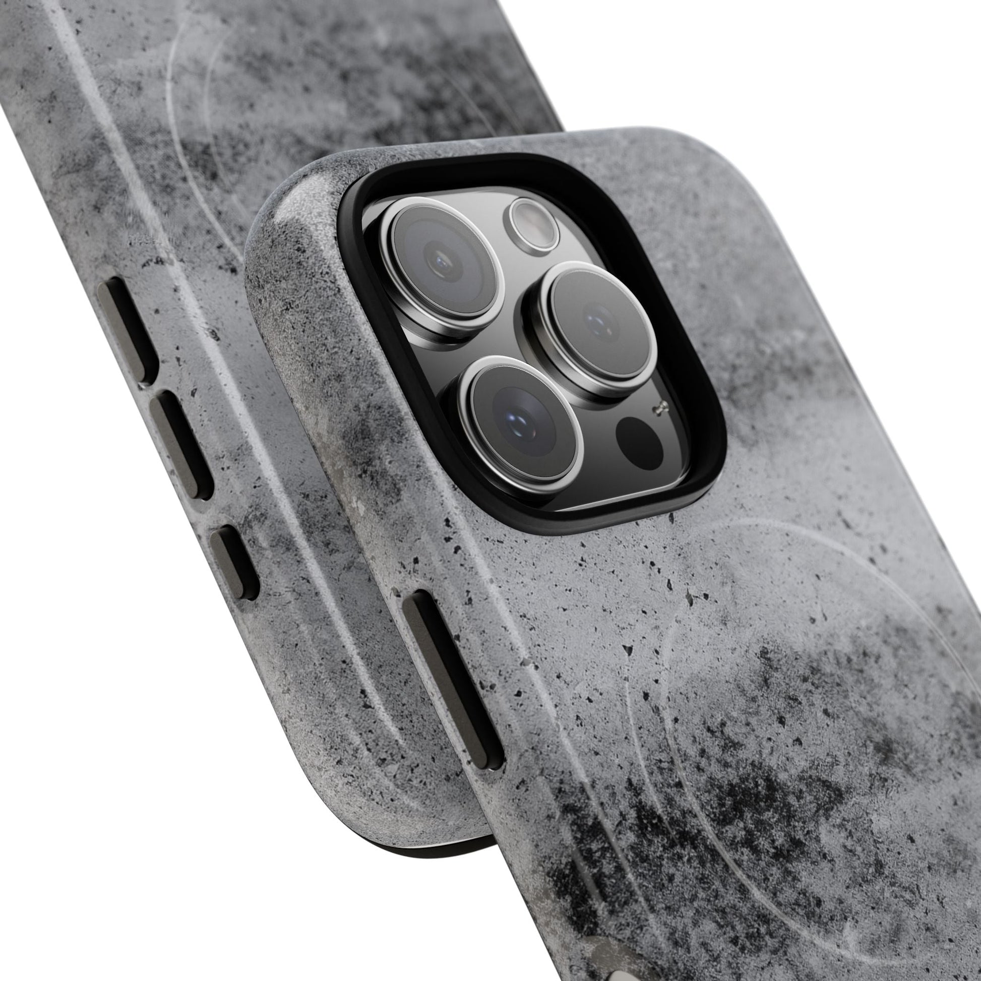 Magnetic iPhone Case - Concrete Pattern with Magsafe Compatibility  Shamo's