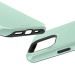 Frosted Mint MagSafe Compatible Impact-Resistant iPhone Case
