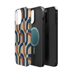 Mod Ribbon – Retro Geometric MagSafe Phone Case
