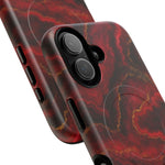 Red Marble iPhone Case with MagSafe  Shamo's