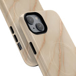 Luxury Series Marble Beige iPhone Case compatible with MagSafe  Shamo's
