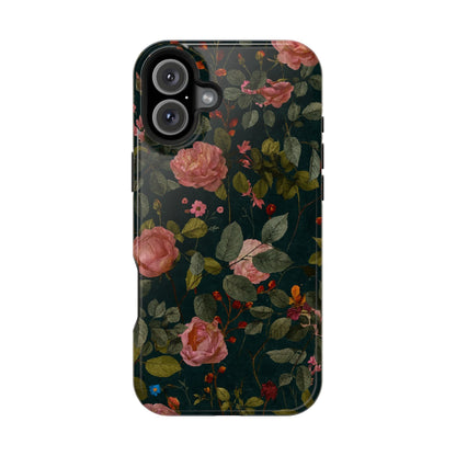 Floral Rose Realistic iPhone Case with MagSafe  Shamo's iPhone 16 Plus / Glossy