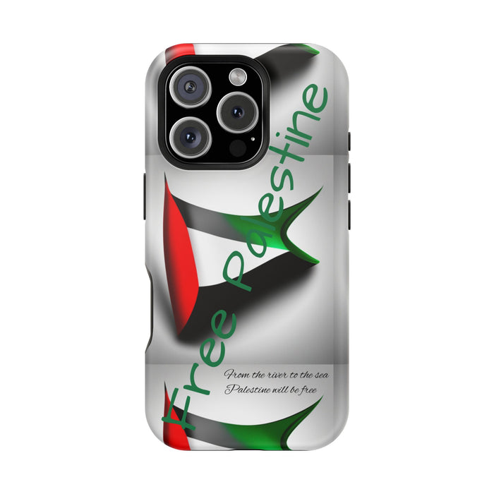 MagSafe Tough Case: Palestinian Flag & 'From the River to the Sea, Palestine Will Be Free