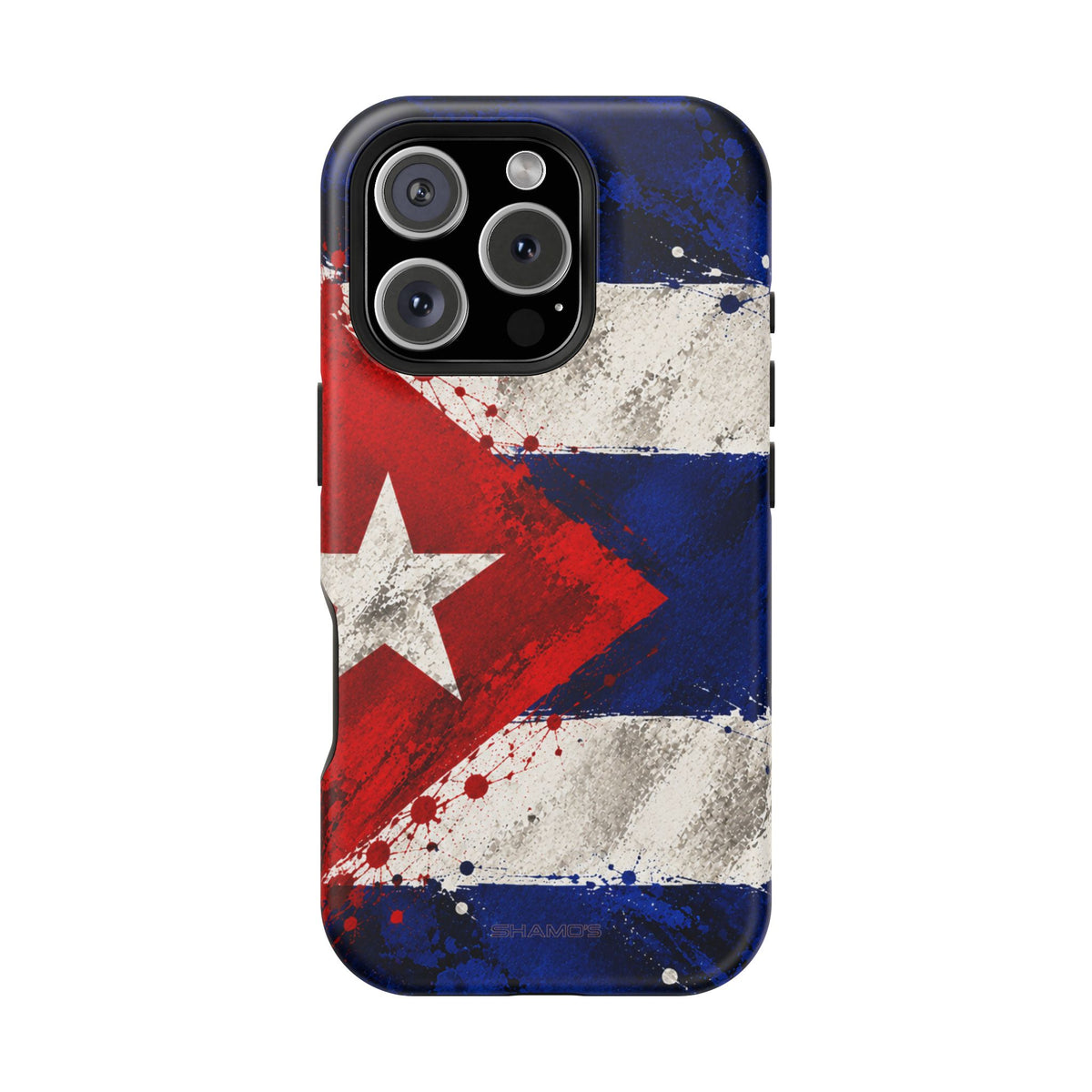 Cuban Flag MagSafe Impact-Resistant Phone Case