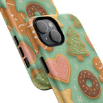 Holiday Cookie Pattern iPhone Case — MagSafe compatible  Shamo's