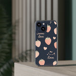 Sweet Love Strawberry Clear iPhone Case | MagSafe - Shamo's