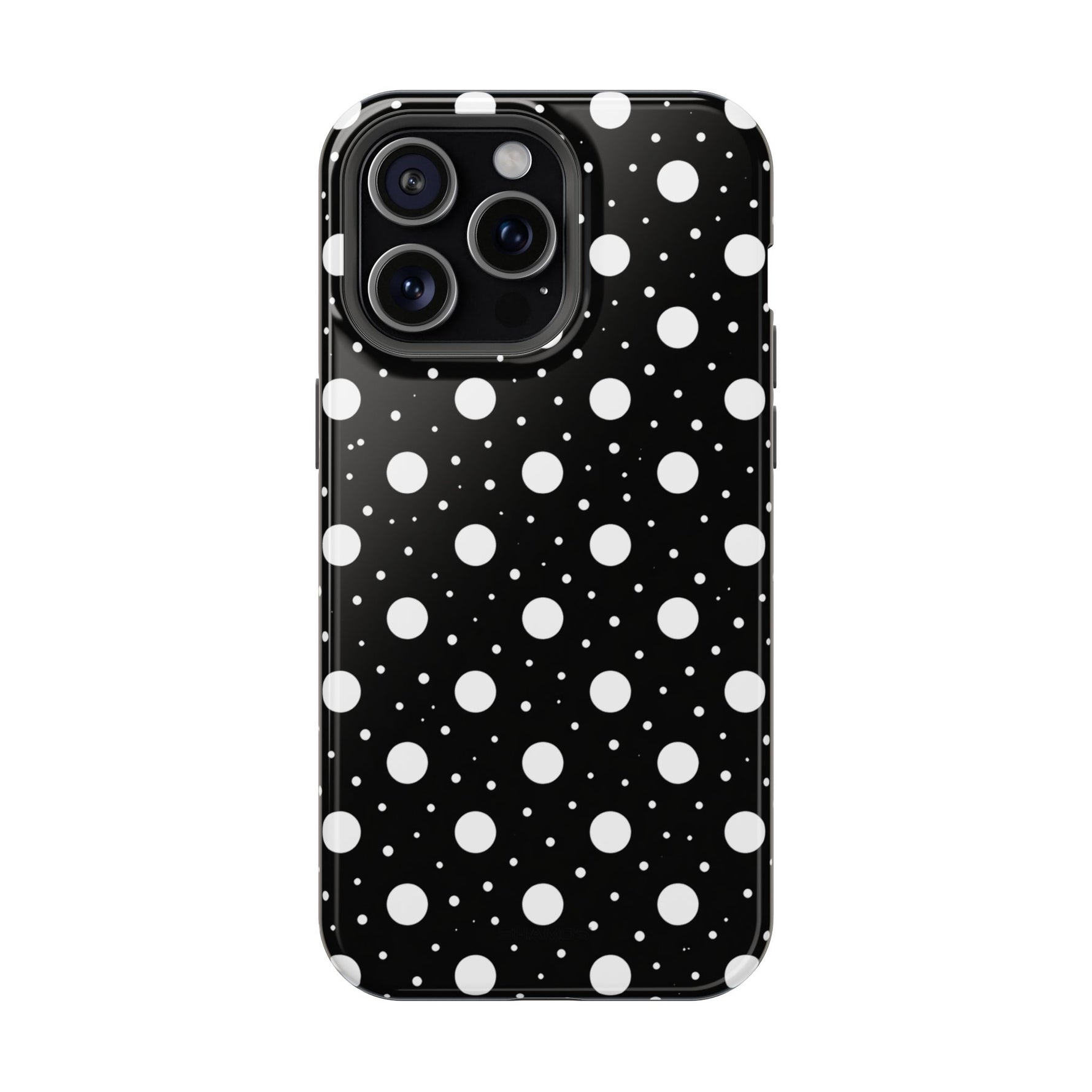 Polka Dot Impact-Resistant iPhone Case | MagSafe