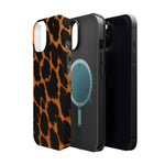 Leopard Print Impact-Resistant iPhone Case with MagSafe Compatibility  Shamo's