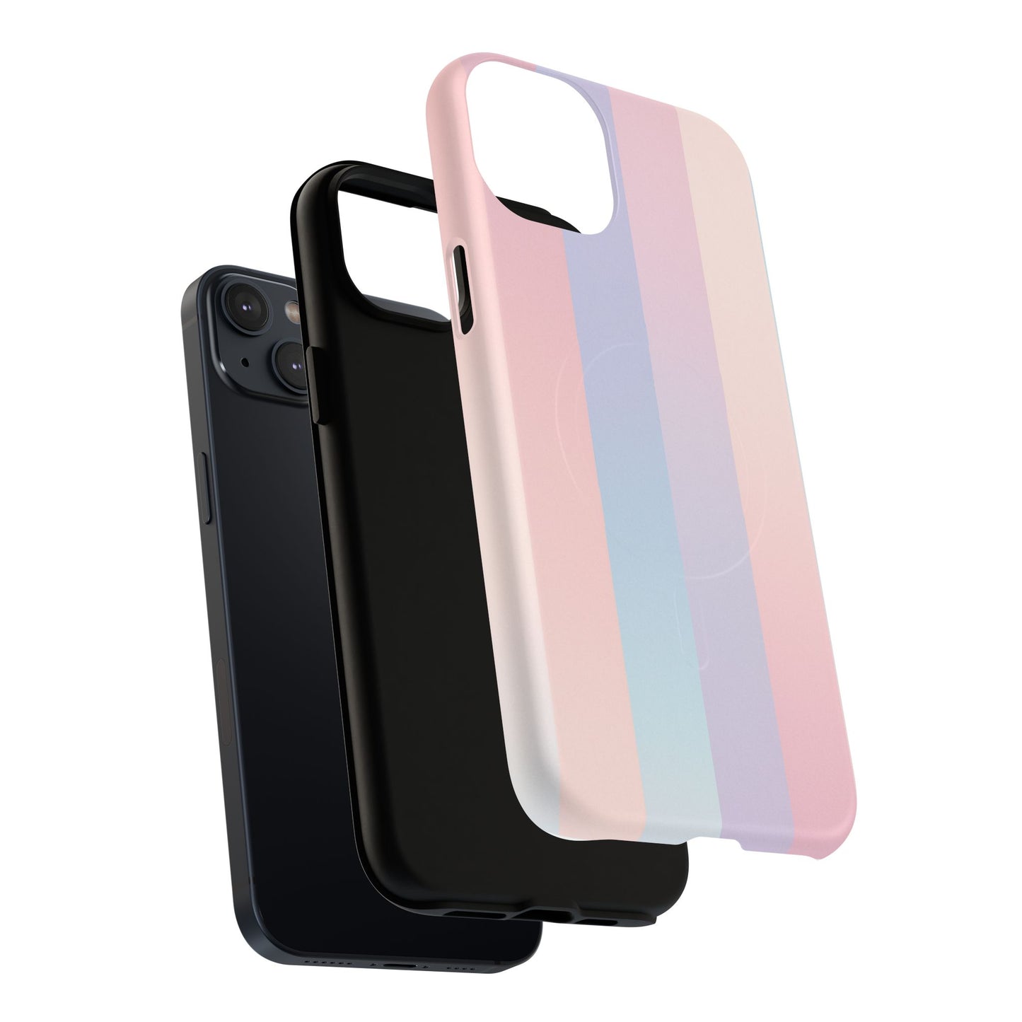 Pastel Stripe Blend Case for iPhone | MagSafe