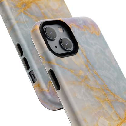 Marble Gold Vein iPhone Case (MagSafe Compatible)