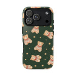 Funda para iPhone con diseño de osito de peluche y corazón (con MagSafe)