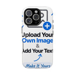 Personalisierbare iPhone-Hülle | Eigenes Foto und Text hinzufügen | MagSafe-kompatibel