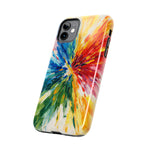 Vibrant Abstract Paint Explosion Impact Phone Case  Shamo's