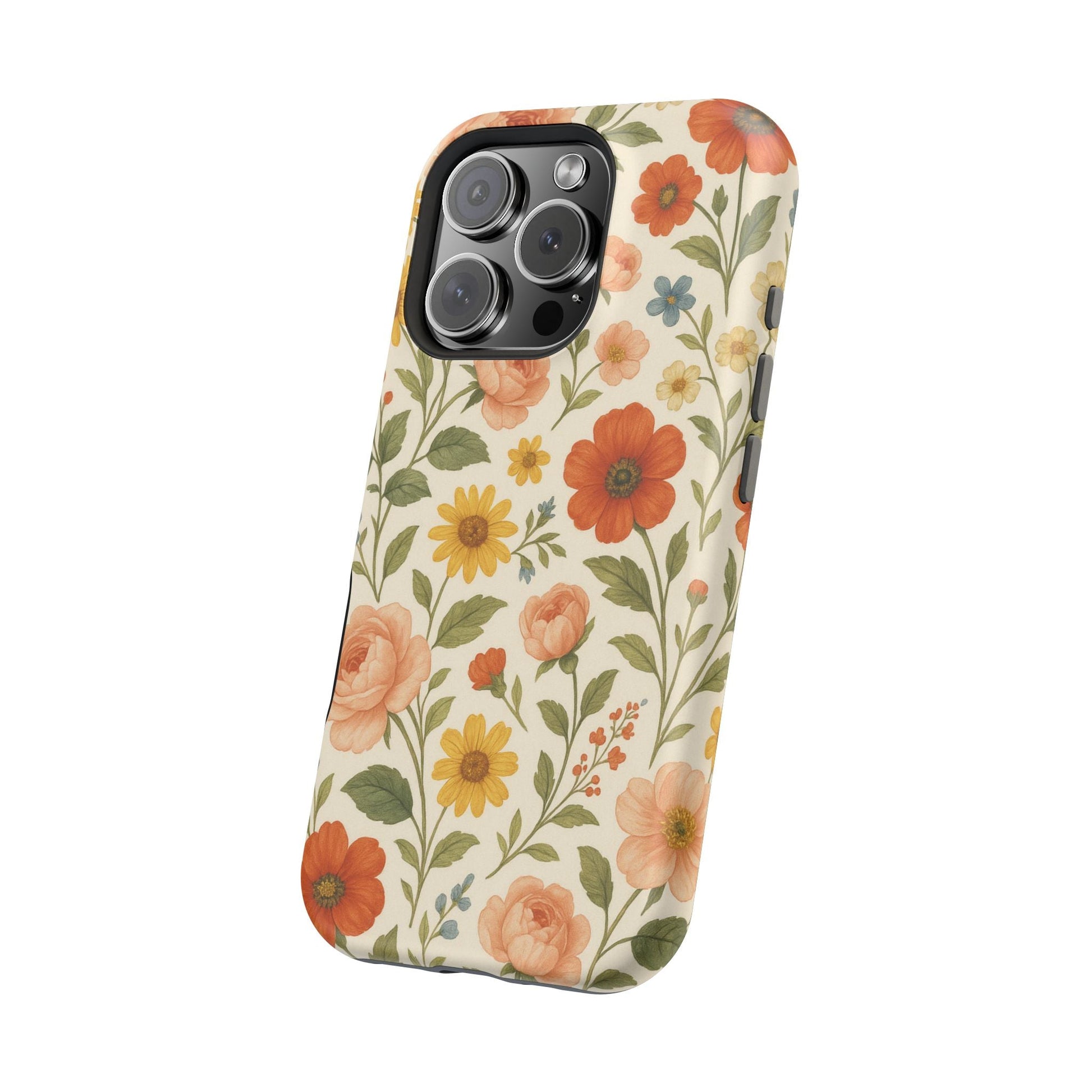 Floral Vintage Garden iPhone Case — with MagSafe  Shamo's