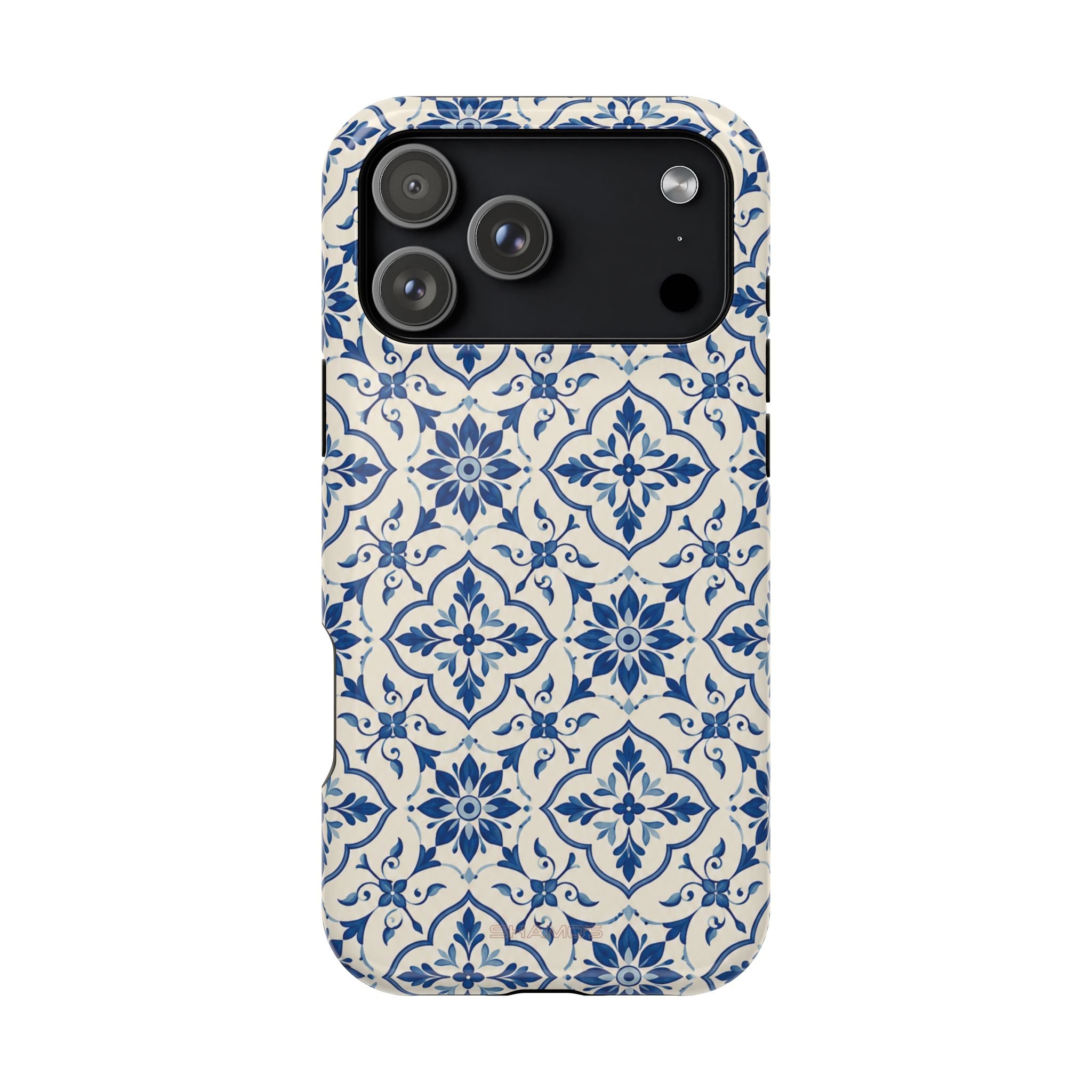 Lisbon Tile – Blue Ornamental MagSafe Phone Case