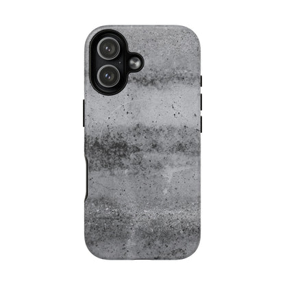 Magnetic iPhone Case - Concrete Pattern with Magsafe Compatibility  Shamo's iPhone 17 / Matte