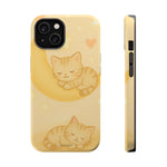 Sweet Kitten Dreams iPhone Case with MagSafe - iPhone 14 / Glossy - Shamo's