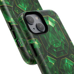 Luxury Series Emerald Gem iPhone Case with MagSafe  Shamo's