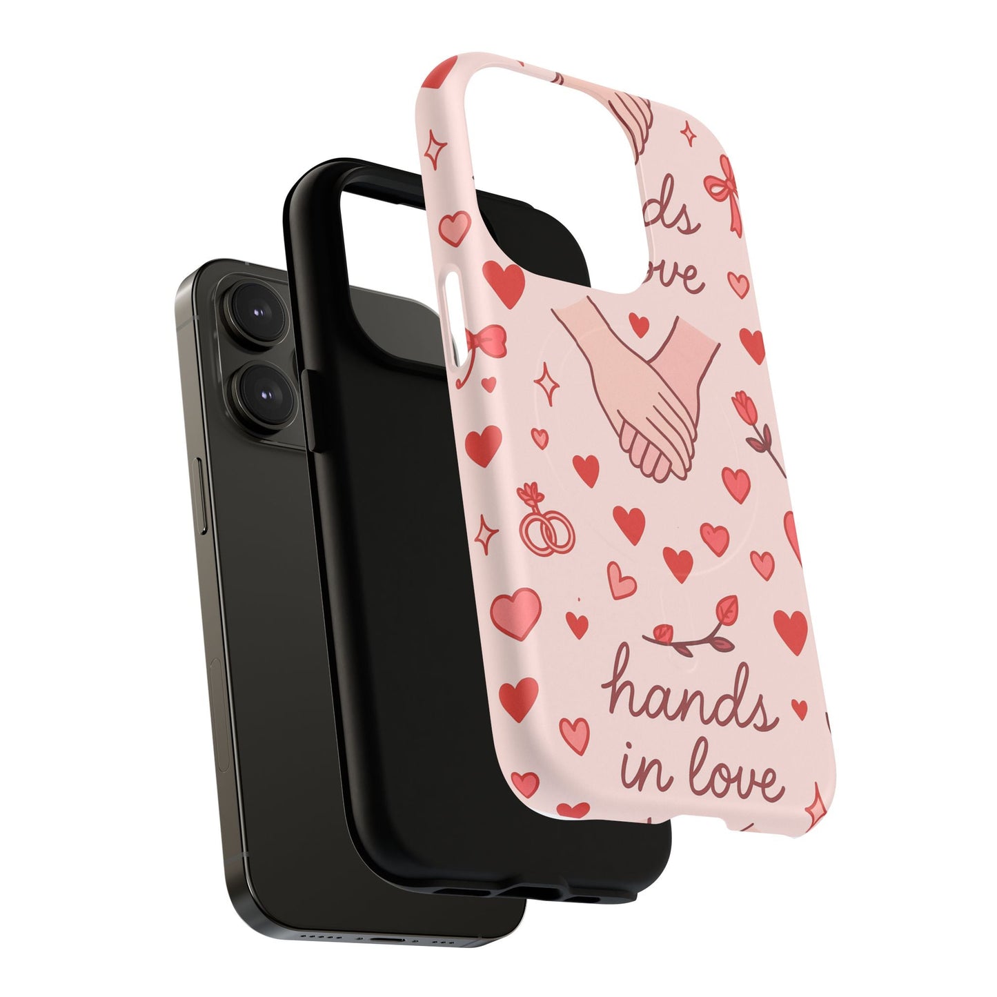 Hands in Love iPhone Case - Compatible with MagSafe  Shamo's