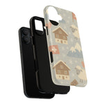 Swiss Chalet Sheep Pattern Tough MagSafe iPhone Case  Shamo's