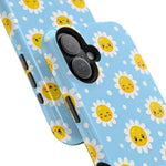 Sunny Daisy MagSafe Compatible Magnetic Phone Case — Impact-Resistant Cover